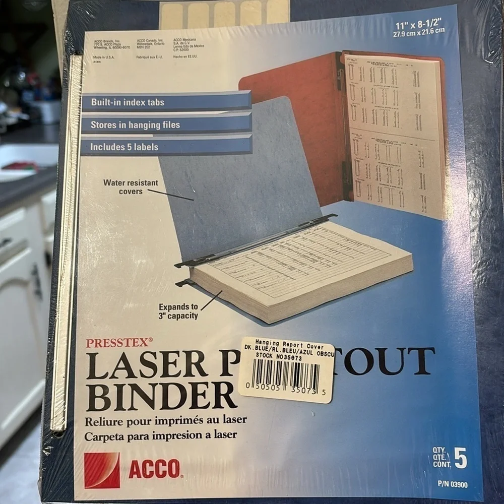 ALL NEW! LOT OF 2 POCKET FOLDERS, HANGING BINDERS AND 1INCH BINDERS